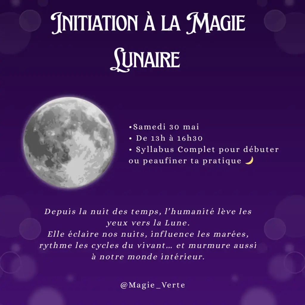 Acompte "Initiation à la Magie Lunaire"