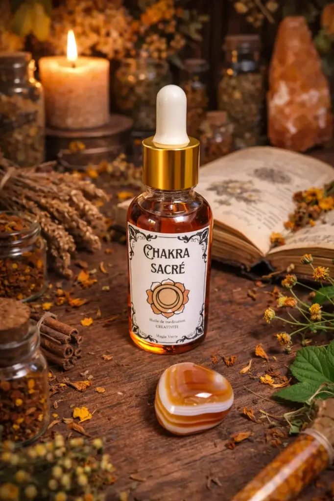 Chakra Sacré: Créativité + Cornaline
