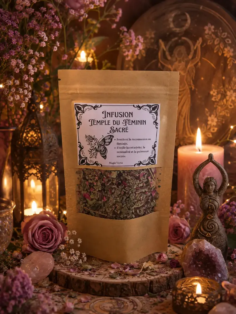Infusion "Temple du féminin Sacré"