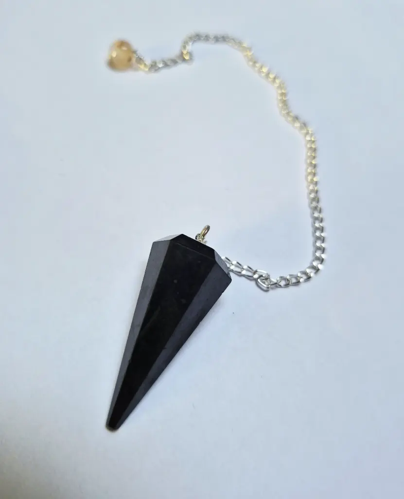 Pendule Prisme Tourmaline noire