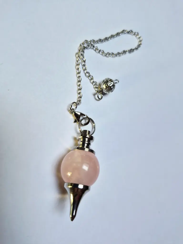 Pendule Séphoroton Quartz Rose
