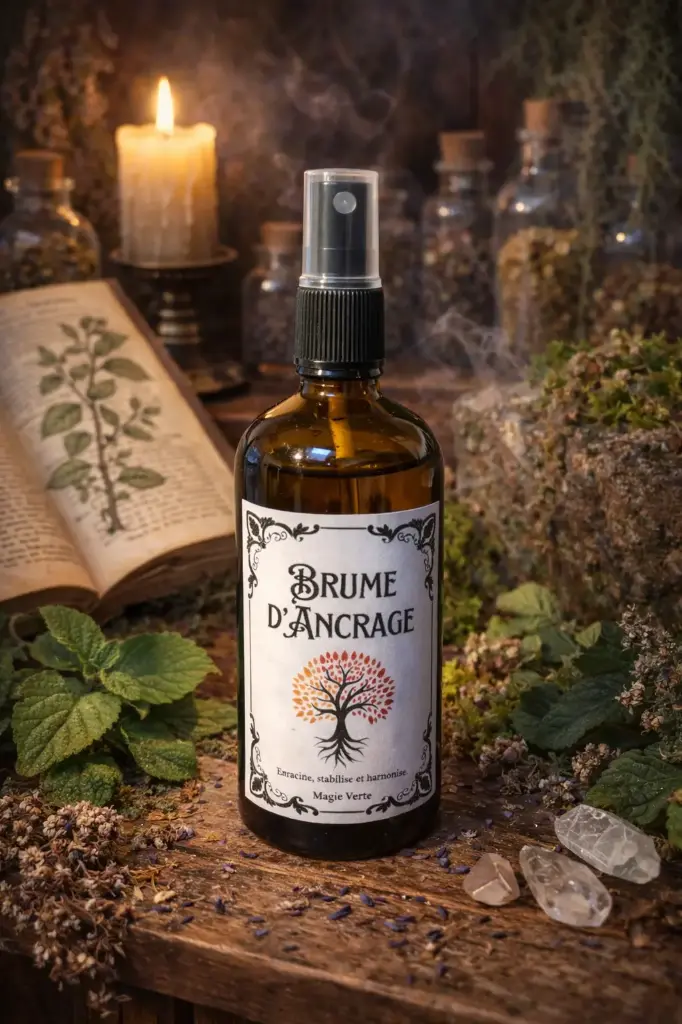 Brume d'ancrage au Patchouli