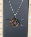 Collier "Triple lune"