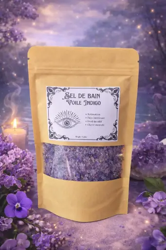 Sel de bain "Voile Indigo"