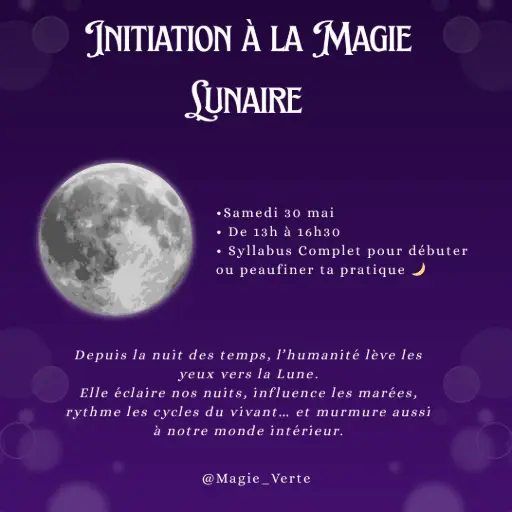 Acompte "Initiation à la Magie Lunaire"