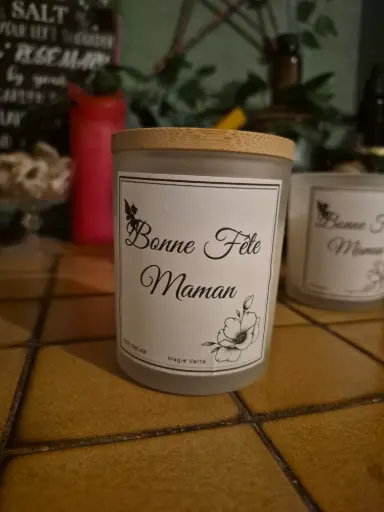Bougie Fête des Mères 