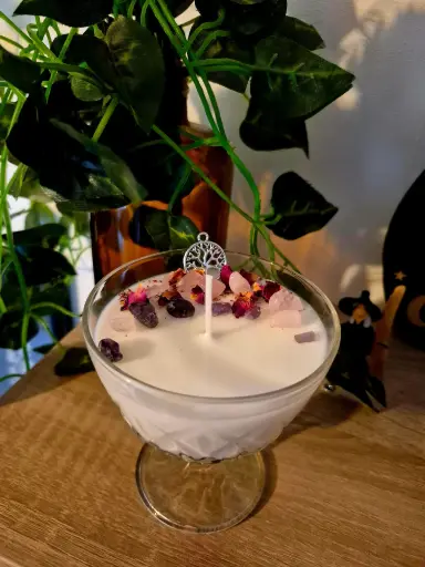 Bougie "l'éveil du Lotus"