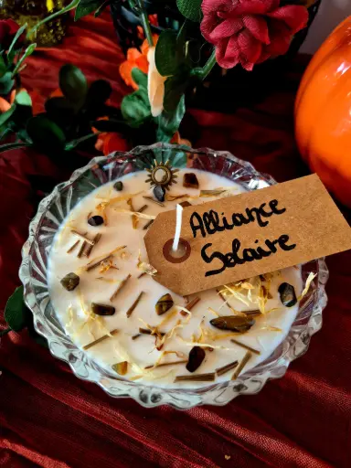 Bougie "Alliance Solaire"