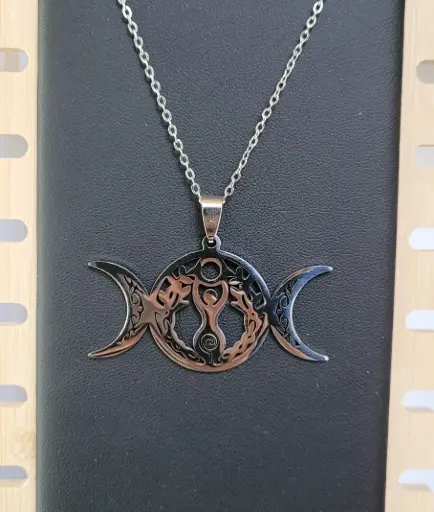 Collier "Triple lune"